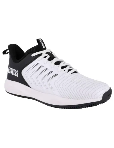 Zapatillas Kswiss Ultrashot Light Clay Blanco Negro