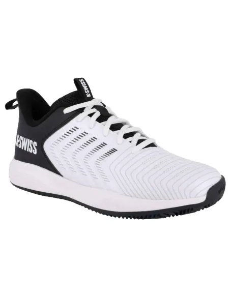 Scarpe K-Swiss Ultrashot Light Clay Bianco Nero | scarpe da padel K...