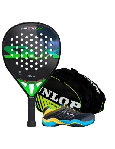 Pack de padel Siux Viking IV + sac et chaussures de padel | Packs P...