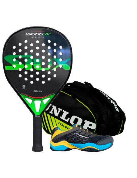 Pack de padel Siux Viking IV + sac et chaussures de padel | Packs P...