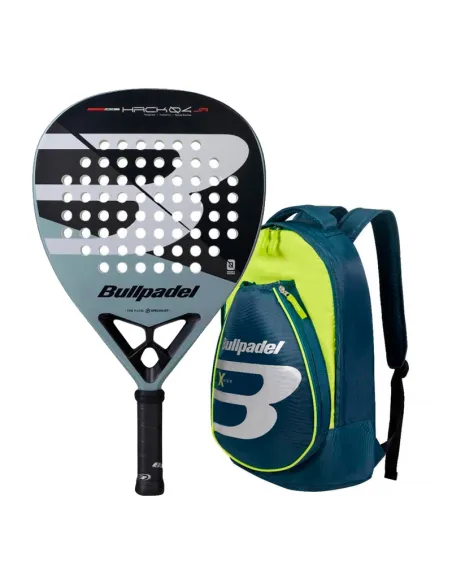 Pack de padel Bullpadel Hack Junior + Sac à dos Bullpadel | Packs P...