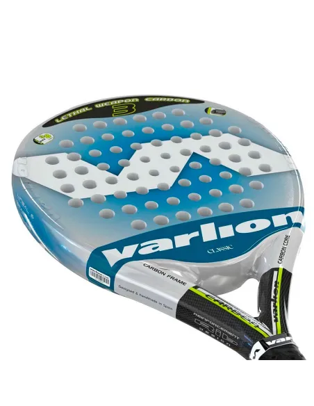 Racchetta da padel Varlion Lethal Weapon Carbon 3 Classic | Racchet...