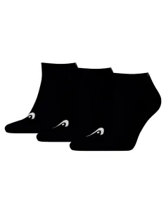 Head All Sports Sneaker Socks Black 3 Pairs | Socks Socks