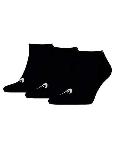 Head All Sports per scarpe da ginnastica, neri, 3 paia | Calzini