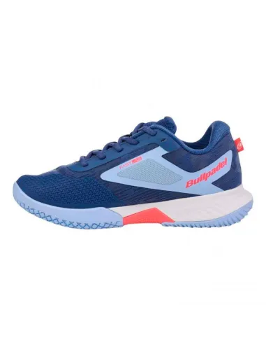 Zapatillas de Padel Bullpadel Delfi Brea Vertex Vibram 25I Azul Oscuro Mujer