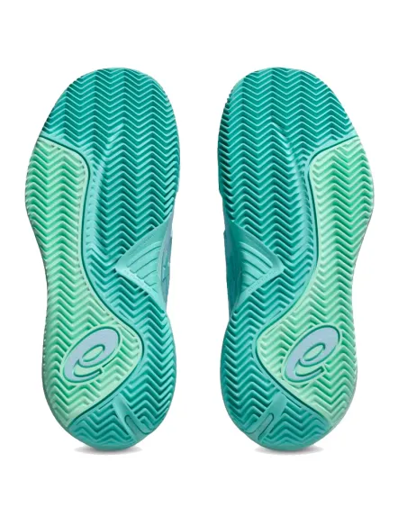 Asics Gel Resolution X Damenschuhe in Clay Blue Green | Asics Padel...