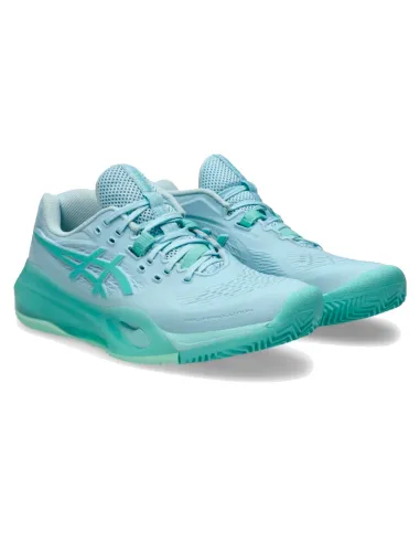 Zapatillas Asics Gel Resolution X Clay Azul Verde Mujer | scarpe da...