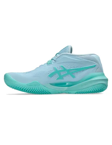Asics Gel Resolution X Clay Blue Green Women's Shoes | Asics padel ...
