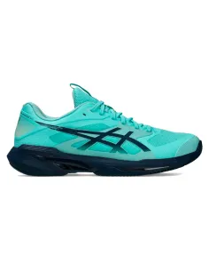 Zapatillas Asics Solution Speed FF 4 Clay Menta Azul Oscuro | Asics...