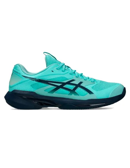Tênis Asics Solution Speed FF 4 Clay, cor verde menta/azul escuro |...