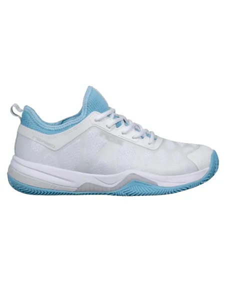 Nox Nerbo Sneaker in Weiß und Hellblau | Nox Padelschuhe