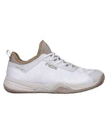 Nox Nerbo Padel Shoes White Grey Green | Nox padel shoes Nox padel ...