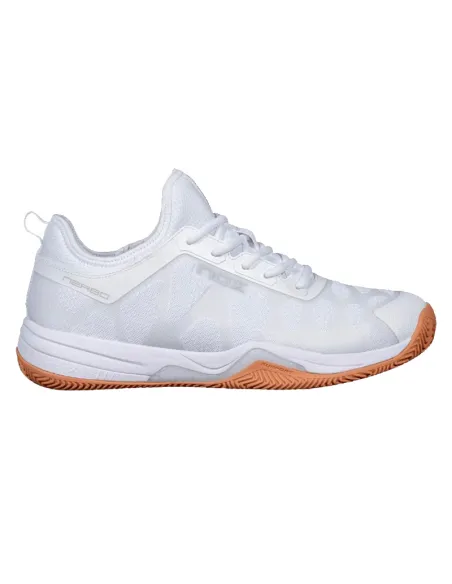 Chaussures de padel Nox Nerbo blanches et marron | Chaussures de pa...