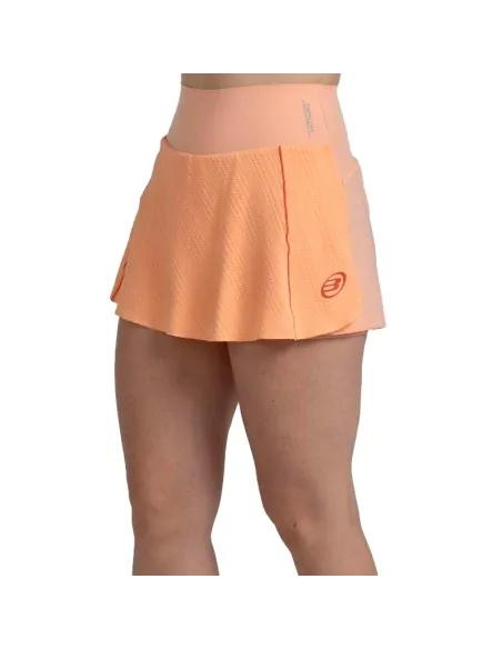Saia Bullpadel Acim Laranja Pastel | Roupas de padel femininas