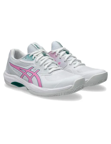 Zapatillas Asics Game FF Padel Blanco Rosa Chicle Mujer | Chaussure...