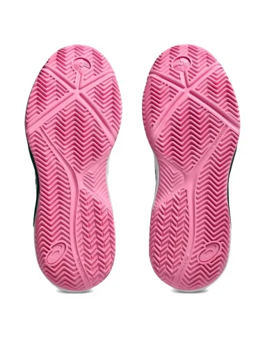 Scarpe da padel Asics Gel Dedicate 9 da donna, bianche e verdi | sc...