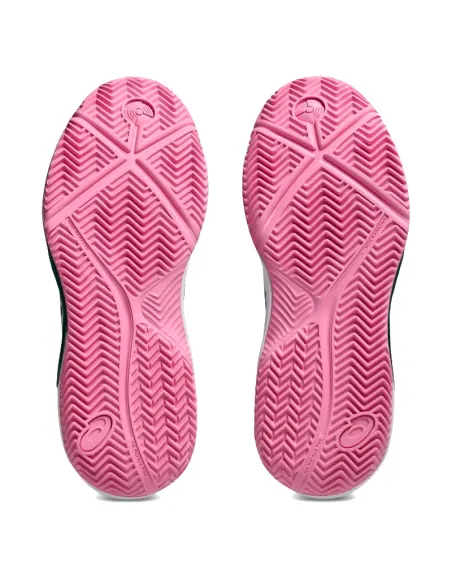 Tênis de Padel Asics Gel Dedicate 9 Branco e Verde Feminino | Tênis...