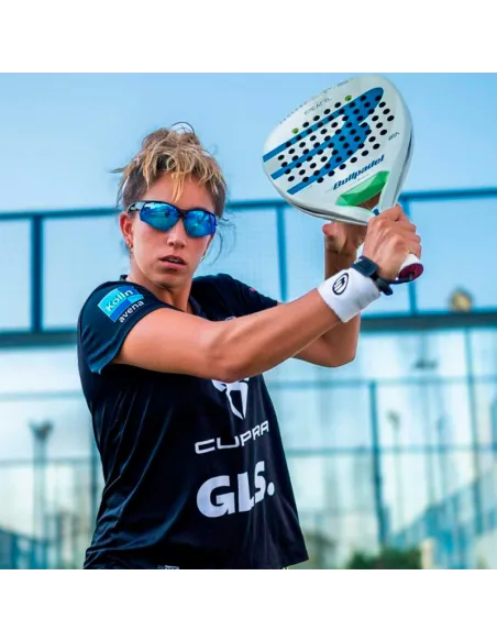 Lunettes de soleil Addictive Bea Gonzalez Pearl C1 noires et bleues...