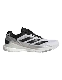 Adidas Crazyquick Boost Padel Shoes White Black Silver | Adidas pad...