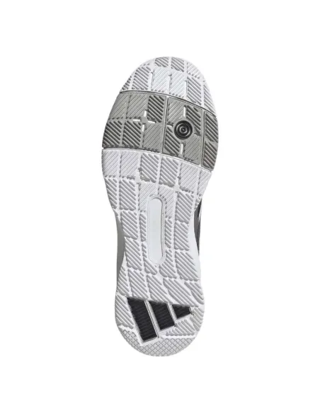 Sapatos de padel Adidas Crazyquick LS branco e prata | Tênis de pad...