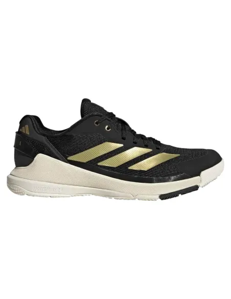 Sapatos de padel Adidas Crazyquick LS preto e dourado | Tênis de pa...