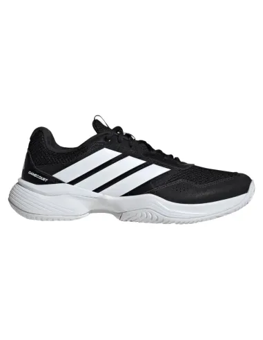 Chaussures de padel Adidas GameCourt 3 Noir et Blanc | Chaussures d...