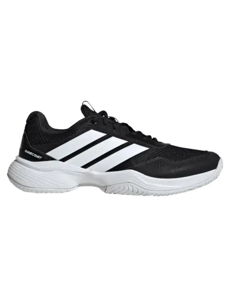 Adidas GameCourt 3 Padelschuhe Schwarz Weiß | Adidas Padelschuhe