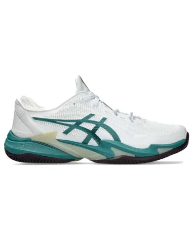 Tênis Asics Court FF 3 Clay Branco Verde | Tênis de padel Asics