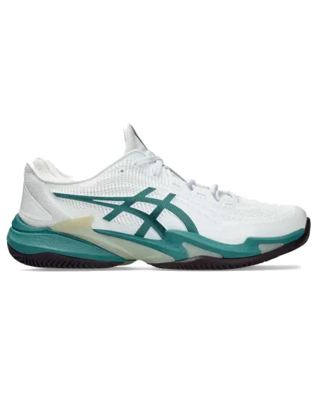 Zapatillas Asics Court FF 3 Clay Blanco Verde | scarpe da padel Asics