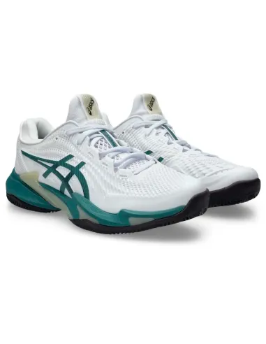 Zapatillas Asics Court FF 3 Clay Blanco Verde | scarpe da padel Asics