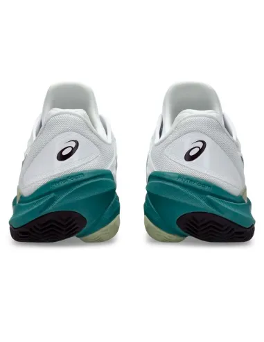 Tênis Asics Court FF 3 Clay Branco Verde | Tênis de padel Asics