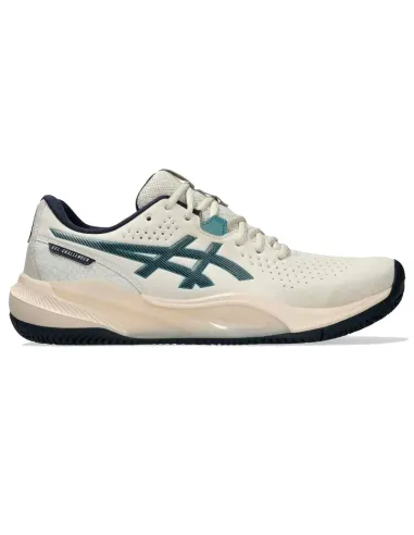 Asics Gel Challenger 15 Clay Beige Dark Blue Sneakers | Asics padel...
