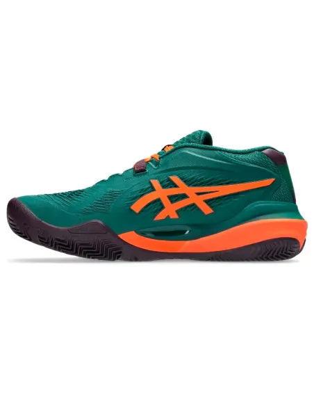 Chaussures de padel Asics Gel Resolution X Vert Orange | Chaussures...