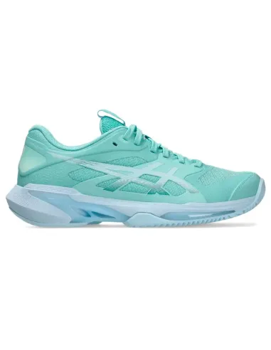 Zapatillas Asics Solution Speed FF 4 Clay Azul Verde Mujer | Chauss...