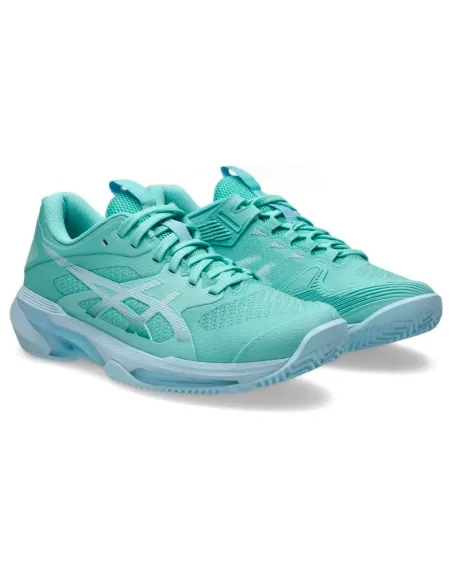 Tênis Feminino Asics Solution Speed FF 4 Clay Azul e Verde | Tênis ...