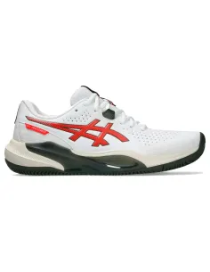 Zapatillas de Padel Asics Gel Challenger 15 Clay Blanco Rojo | Chau...