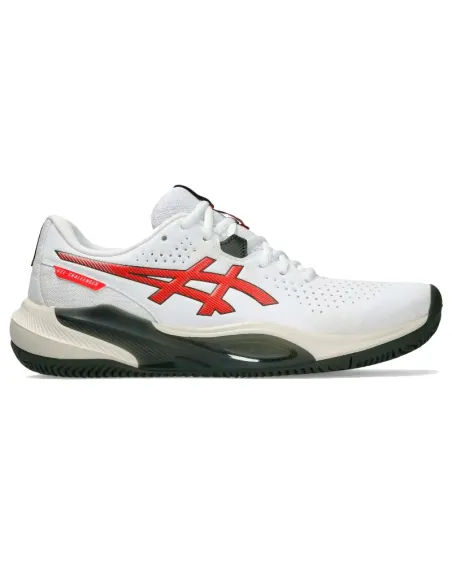 Asics Gel Challenger 15 Clay Padelschuhe Weiß Rot | Asics Padelschuhe