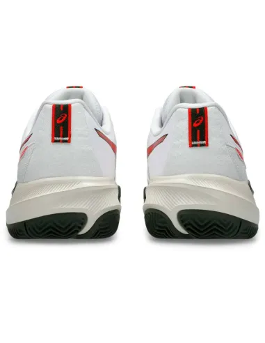 Zapatillas de Padel Asics Gel Challenger 15 Clay Blanco Rojo | Chau...