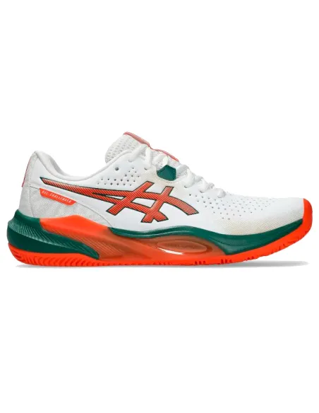 Tênis de Padel Asics Gel Challenger 15 Branco e Laranja | Tênis de ...