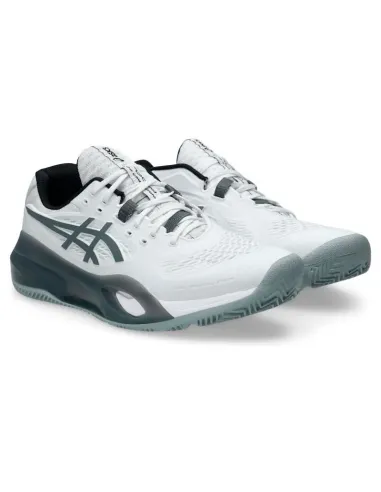 Zapatillas de Padel Asics Gel Resolution X Padel Blanco Gris