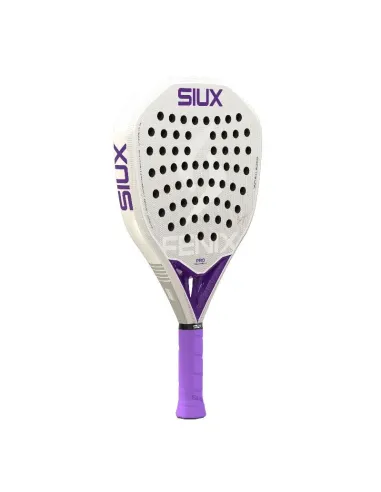 Pala de pádel Siux Leo Augsburger Fenix Pro SE 2.0 2026 Blanco