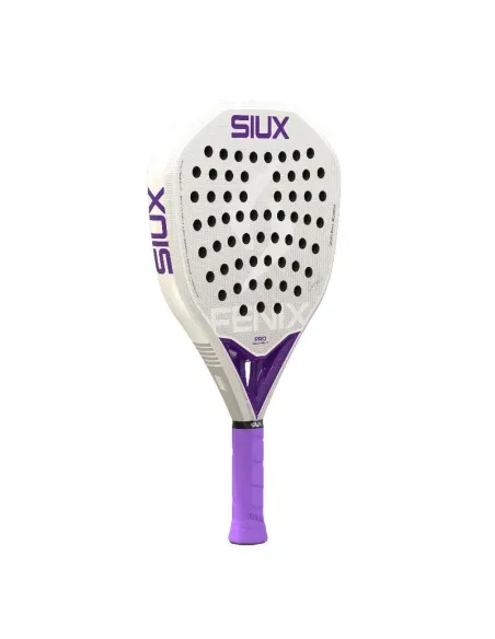 Pala de pádel Siux Leo Augsburger Fenix Pro SE 2.0 2026 Blanco