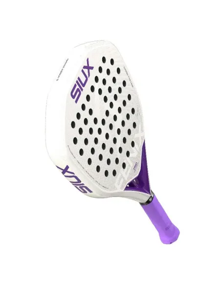 Pala de pádel Siux Leo Augsburger Fenix Pro SE 2.0 2026 Blanco