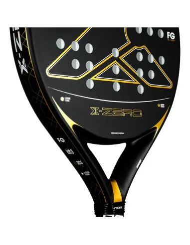 Pala de pádel Nox X-Zero Negro y Oro | Raquetes de padel Nox