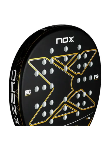 Nox X-Zero Black and Gold padel racket | Nox padel rackets