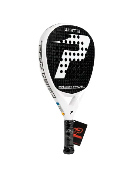 Power Padel WHITE Paddle-Schläger | Padelschläger