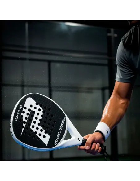Pala de pádel Power Padel White Rugosa | Palas de Pádel