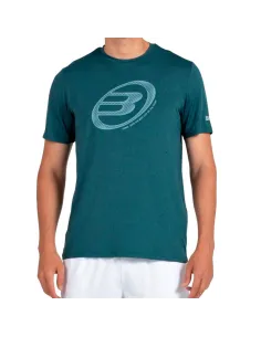 Bullpadel Lande Dunkelgrünes Vigore T-Shirt | Padel-Bekleidung für ...