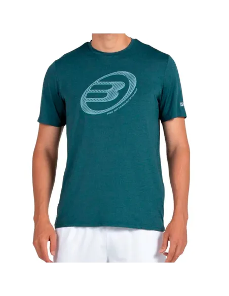 Camiseta Bullpadel Lande Verde Oscuro Vigore