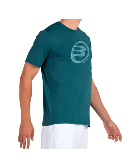 Maglietta Bullpadel Lande Vigore verde scuro | Abbigliamento da pad...